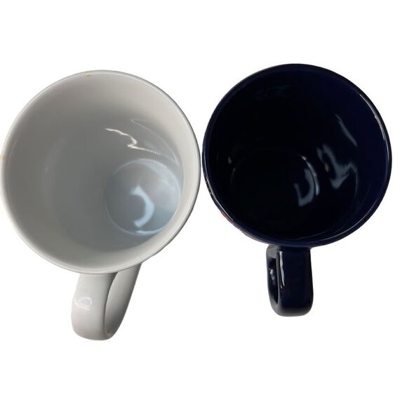 🎄2 Christmas cups!! Starbucks 2012 Christmas Red Fox with Bird & poinsettia mug - Picture 8 of 15